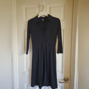 Muse Classic Black Long Sleeve Dress